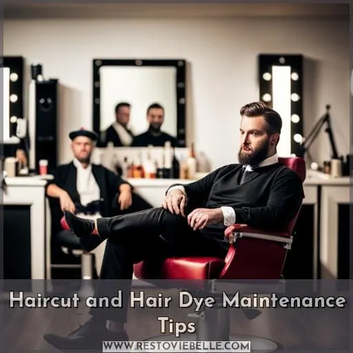 Haircut and Hair Dye Maintenance Tips