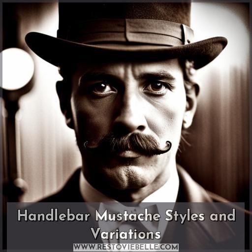 Handlebar Mustache Styles and Variations