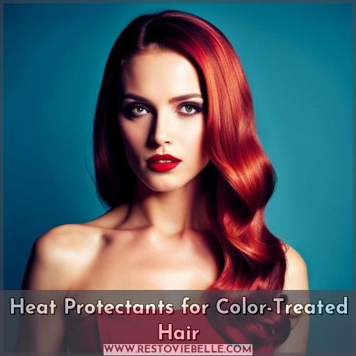 Heat Protectants for Color-Treated Hair