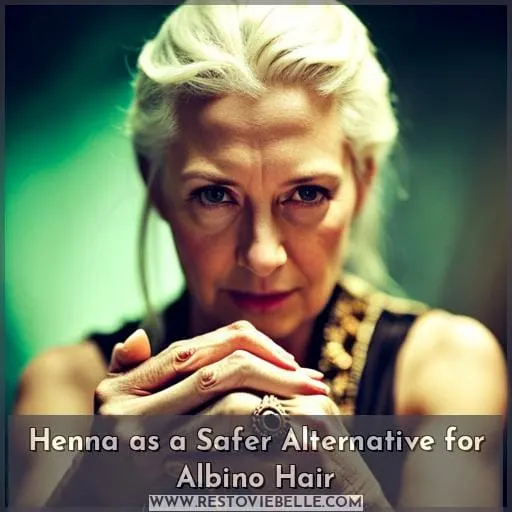 Henna as a Safer Alternative for Albino Hair
