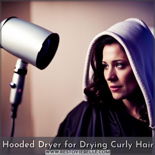 Hooded Dryer for Drying Curly Hair