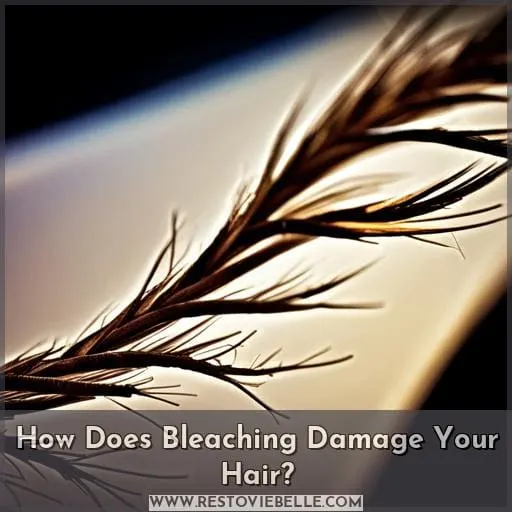 How Does Bleaching Damage Your Hair