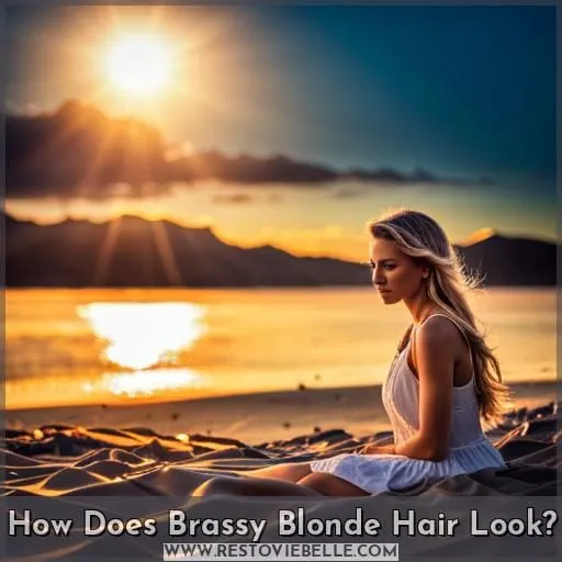 How Does Brassy Blonde Hair Look