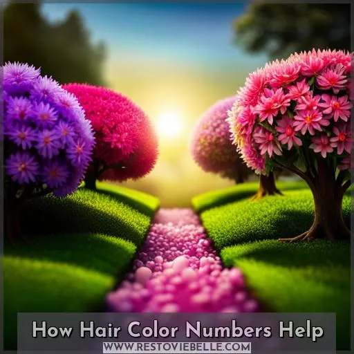 How Hair Color Numbers Help