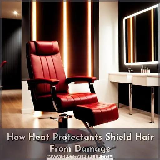 How Heat Protectants Shield Hair From Damage