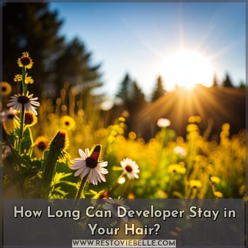 How Long Can Developer Stay in Your Hair
