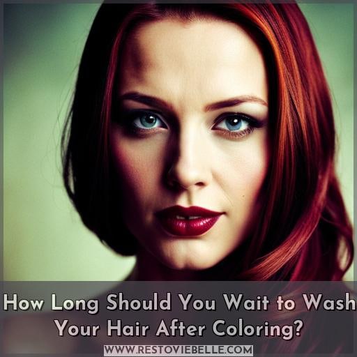 How Long Should You Wait to Wash Your Hair After Coloring