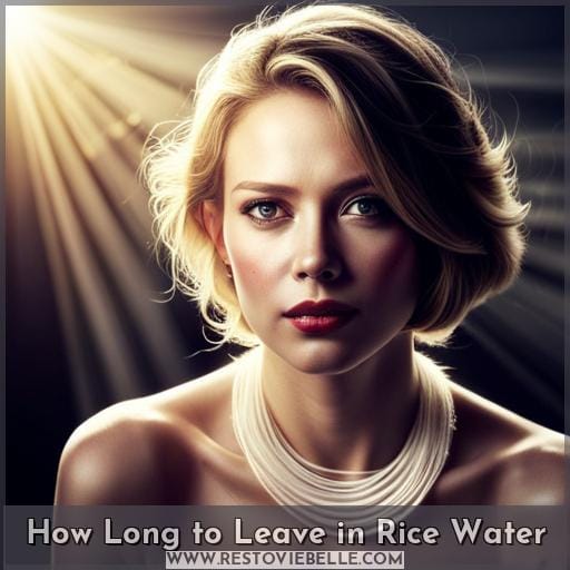 How Long to Leave in Rice Water