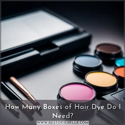 How Many Boxes of Hair Dye Do I Need
