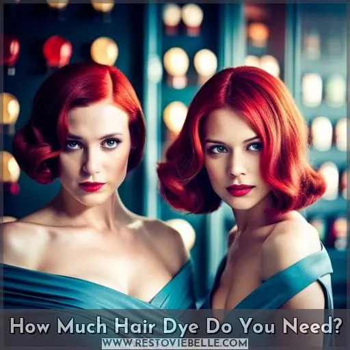 How Much Hair Dye Do You Need