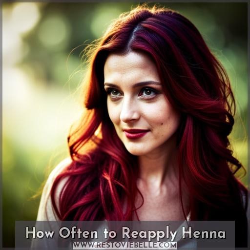 How Often to Reapply Henna