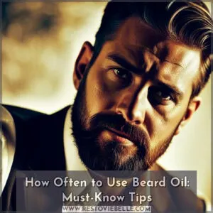 how often to use beard oil