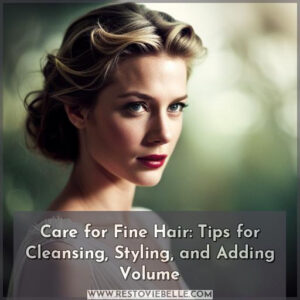 how to care for fine hair