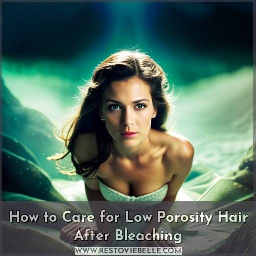How to Care for Low Porosity Hair After Bleaching