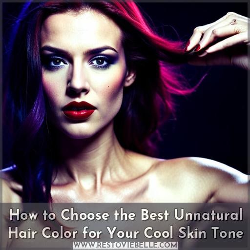 How to Choose the Best Unnatural Hair Color for Your Cool Skin Tone