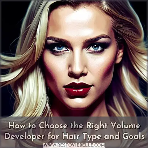 How to Choose the Right Volume Developer for Hair Type and Goals