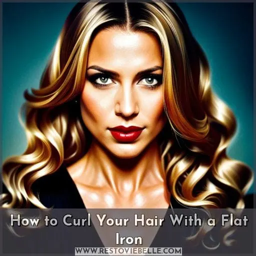 How to Curl Your Hair With a Flat Iron