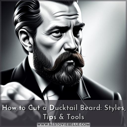 how to cut a ducktail beard how to cut a ducktail beard
