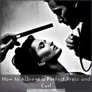how to do a press and curl
