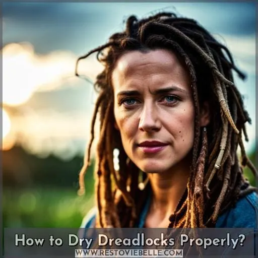 How to Dry Dreadlocks Properly