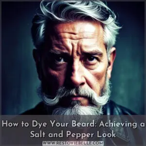 how to dye your beard salt and pepper