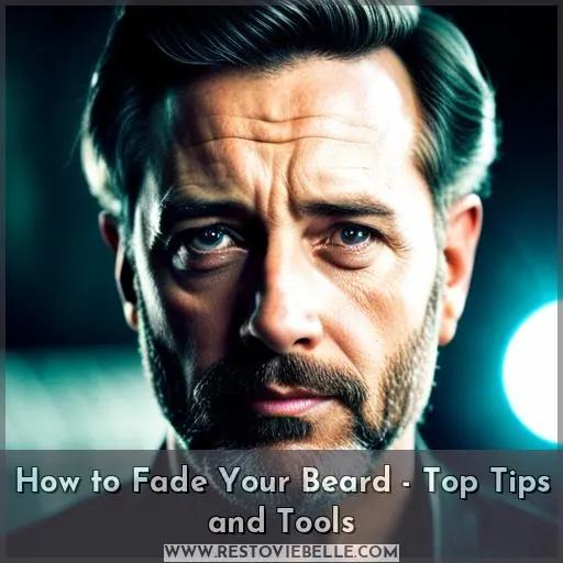 how to fade my beard