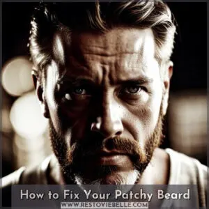 how to fill in patches on beard