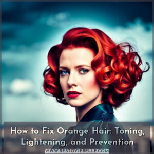 how to fix orange hair