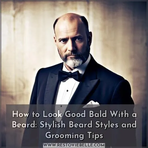 how to look good bald with a beard