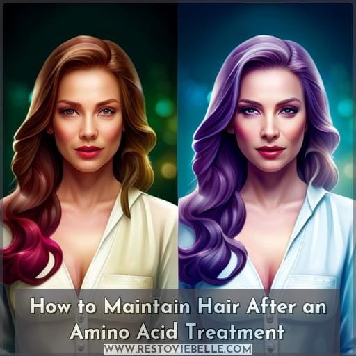 How to Maintain Hair After an Amino Acid Treatment