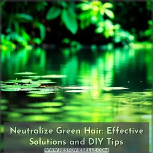 how to neutralize green hair