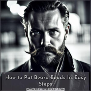 how to put beard beads in
