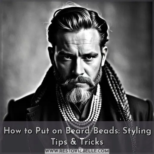how to put on beard beads