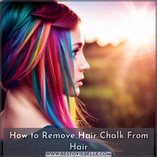 How to Remove Hair Chalk From Hair How to Remove Hair Chalk From Hair