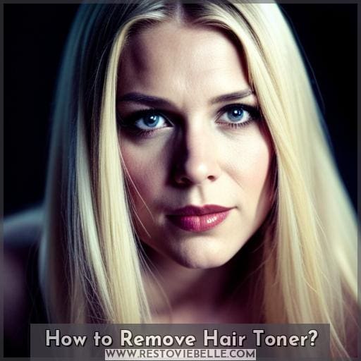 How to Remove Hair Toner