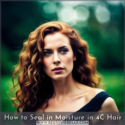 How to Seal in Moisture in 4C Hair