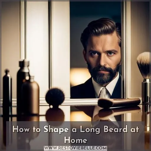 How to Shape a Long Beard at Home