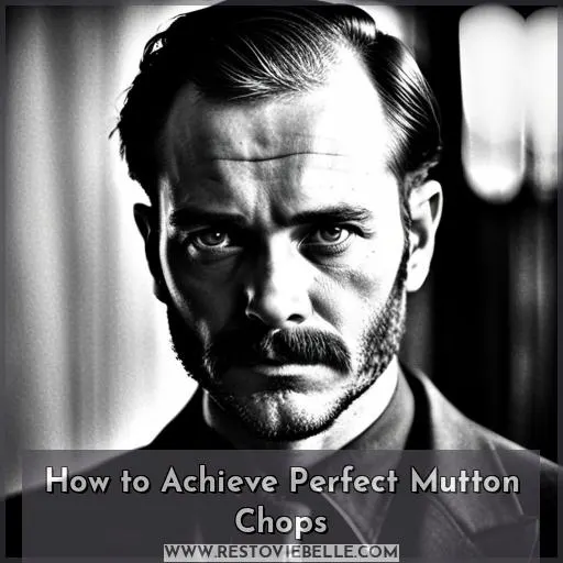 how to shave mutton chops