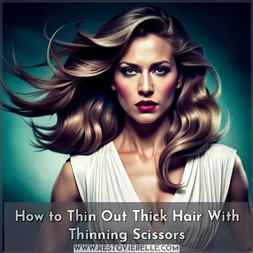 How to Thin Out Thick Hair With Thinning Scissors