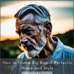 how to trim a big beard