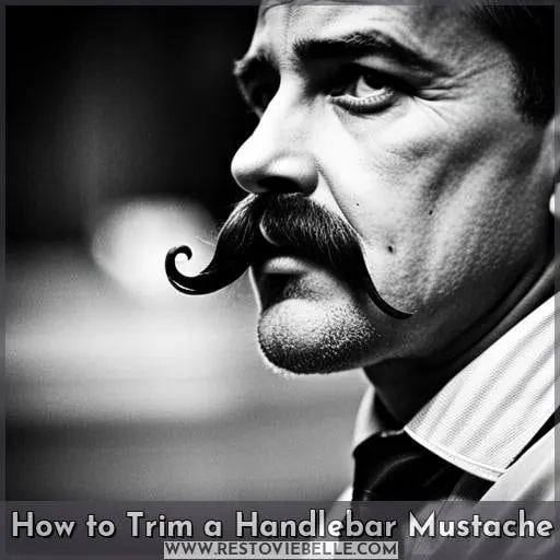 How to Trim a Handlebar Mustache