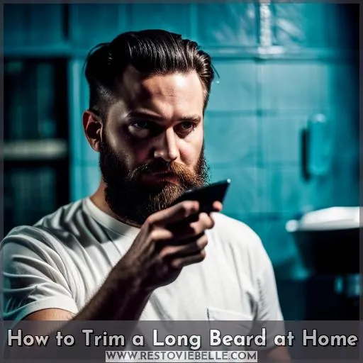 How to Trim a Long Beard at Home