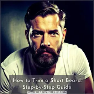 how to trim a short beard