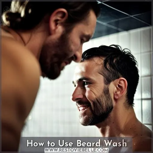 How to Use Beard Wash