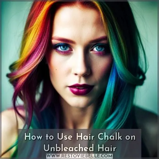 How to Use Hair Chalk on Unbleached Hair