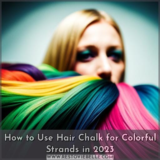 how to use hair chalk how to use hair chalk
