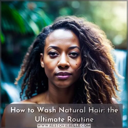 how to wash natural hair