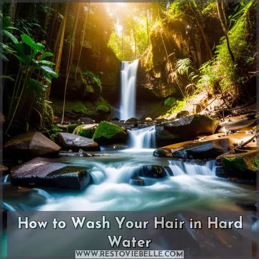 How to Wash Your Hair in Hard Water