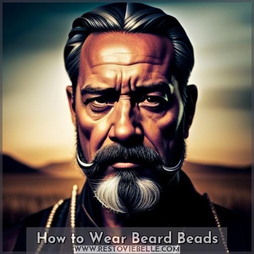 How to Wear Beard Beads
