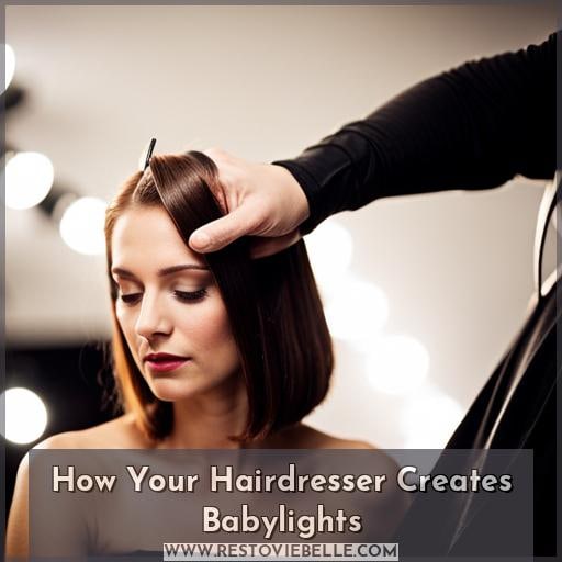 How Your Hairdresser Creates Babylights